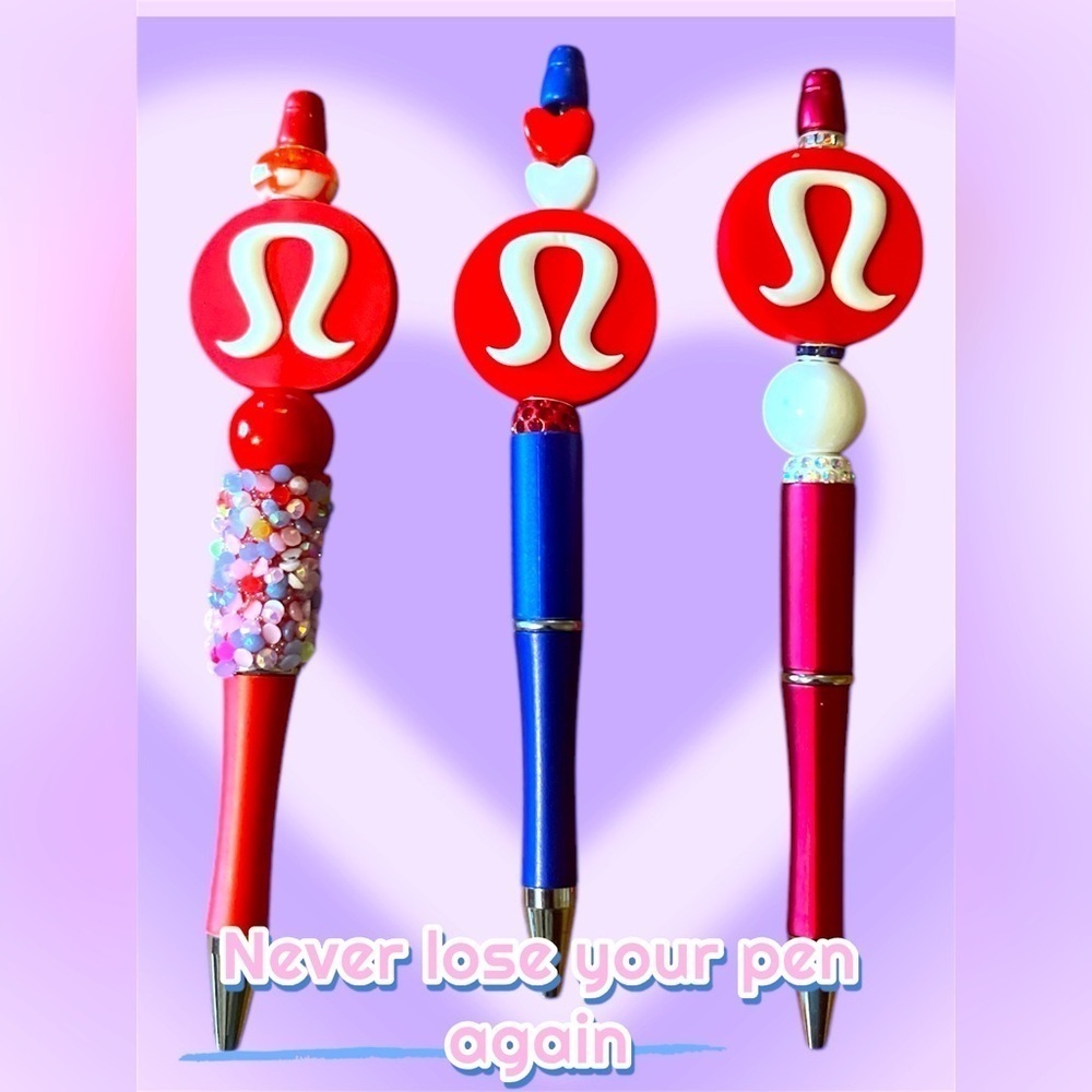 ✍️🆕✍️ A Set Of Three Fashion Lulu DIY Ink Pens